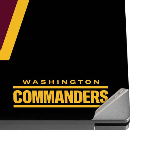 NFL Washington Commanders Black Background Dell XPS Skin